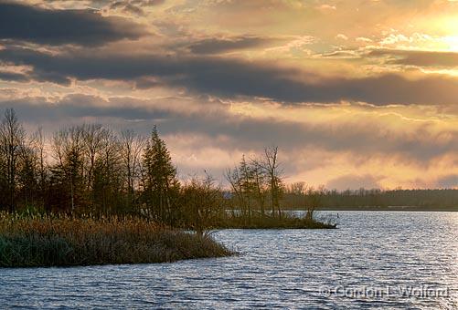 Rideau Canal At Sunset_08073-4.jpg - Rideau Canal Waterway photographed at Kilmarnock, Ontario, Canada.